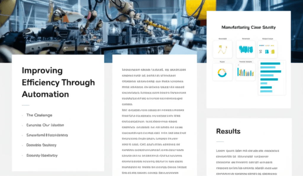 Manufacturing Success Story